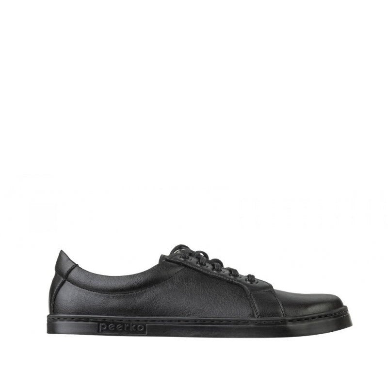 Peerko Adults Shoe Classic - Vegan Black, outer side view.