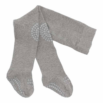 Go Baby Go Crawling Tights - Grey