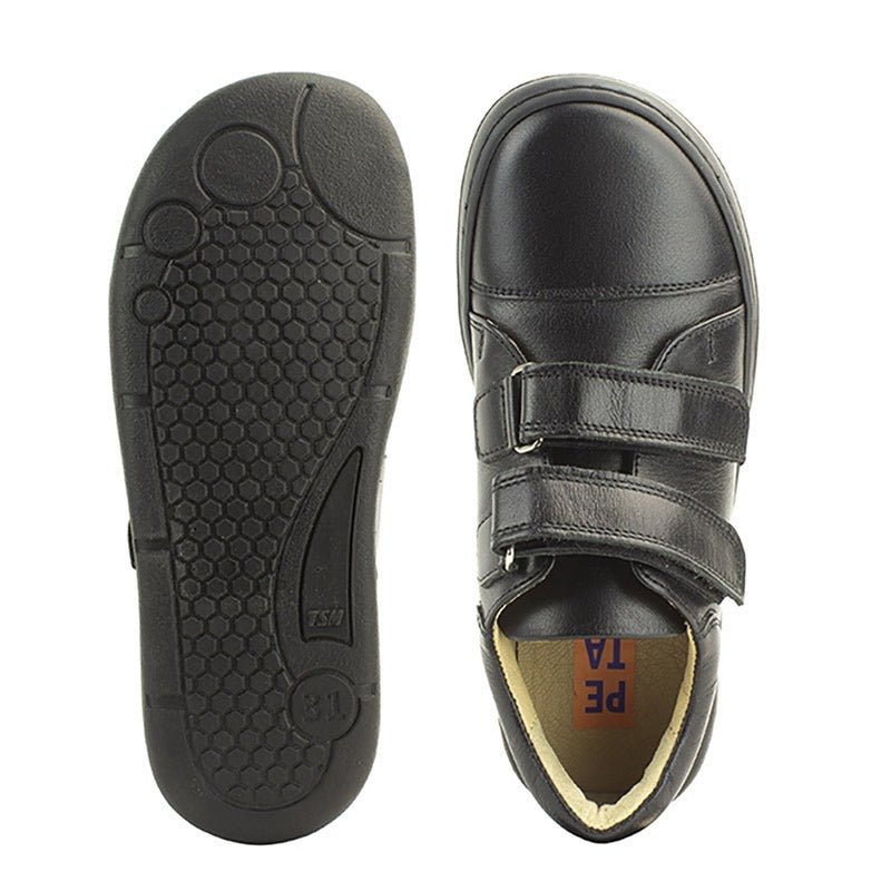 Petasil Kids School Shoes Dash - Black (2)