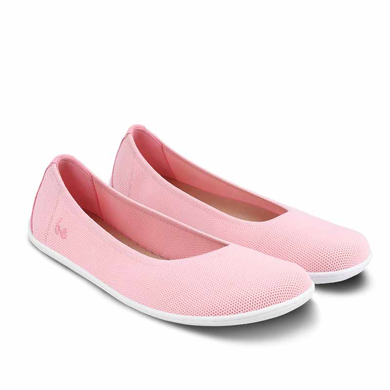 Pair of Be Lenka Women's Ballet Shoes Delight - Light Pink, angled side view