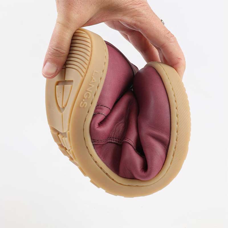 Tikki Lang.S Women's Den Boots in Burgundy