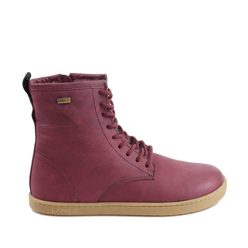 Tikki Lang.S Women's Den Boots in Burgundy