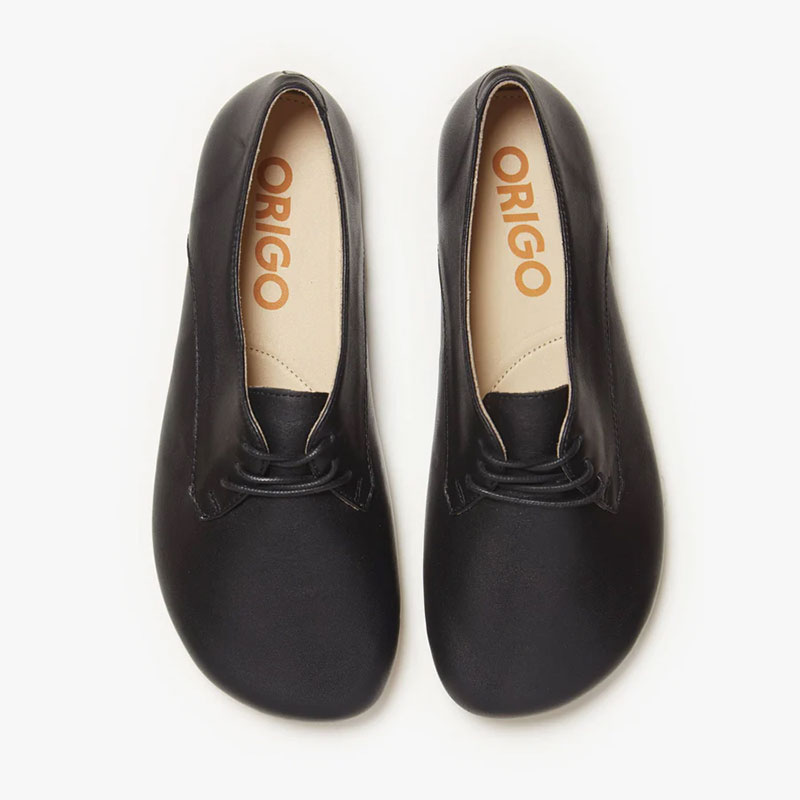 Origo Women's Derby Shoes - Black