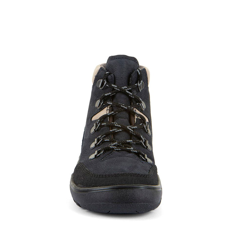 Froddo Barefoot Waterproof Up Trail Boot - Dark Blue, front view.