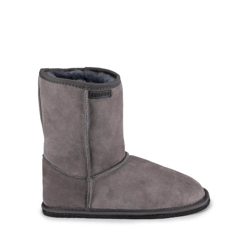Zeazoo Women's Boot Dingo - Grey, outer side view.