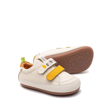 Tip Toey Joey Kids Trainers Bossy Down to Earth - Tapioca