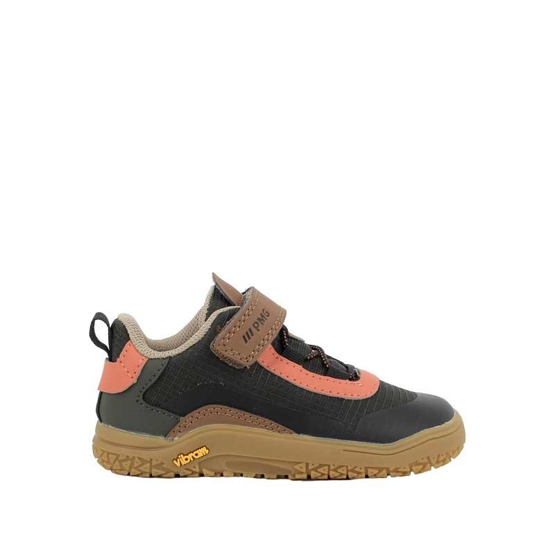 Primigi Kids Waterproof Barefoot Shoe - Light Brown, outer side view.