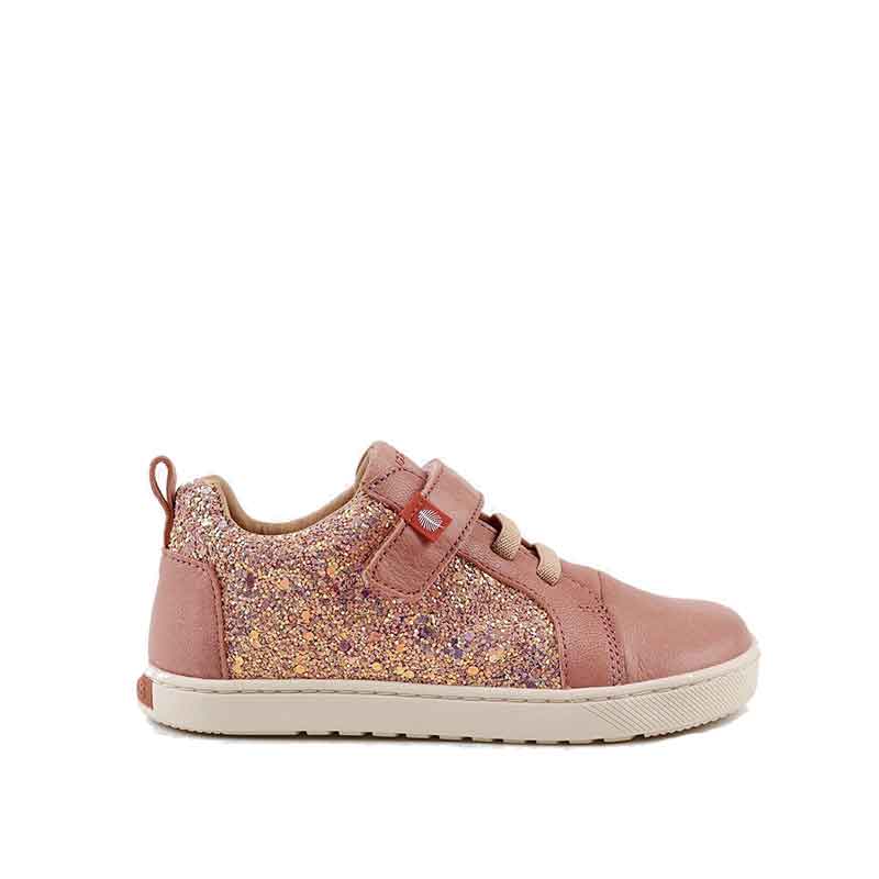 Tikki Lang.S Kids Shoe Ember - Glam, outer side view.