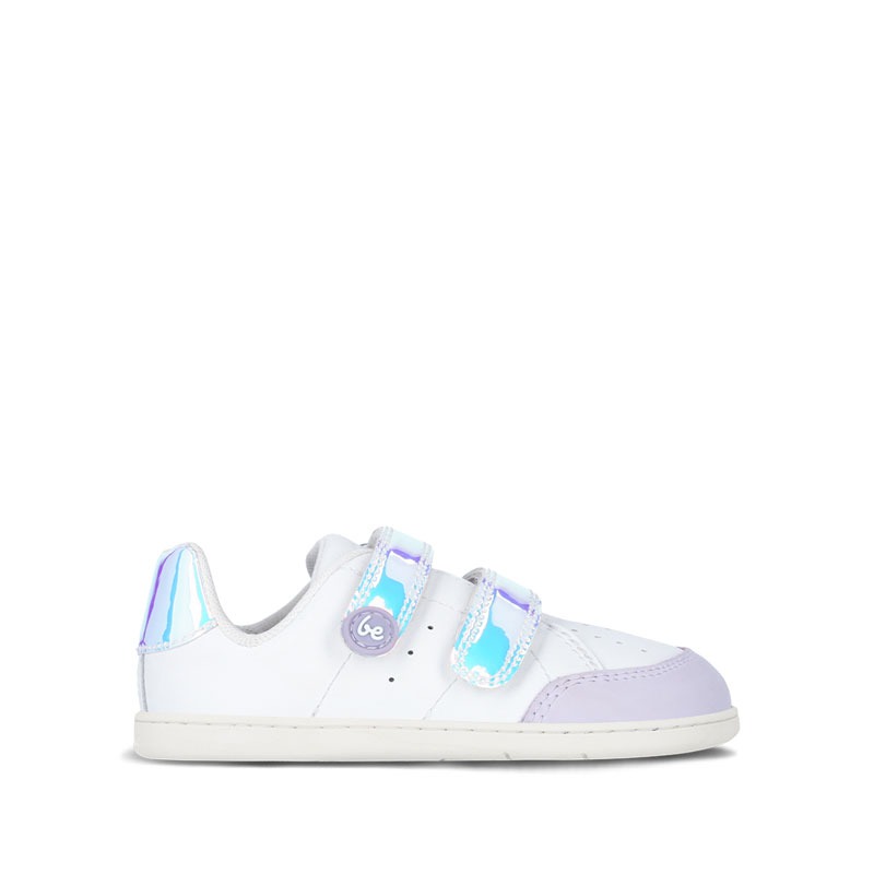 Be Lenka Kids Trainer Energise - White Iridescent, outer side view