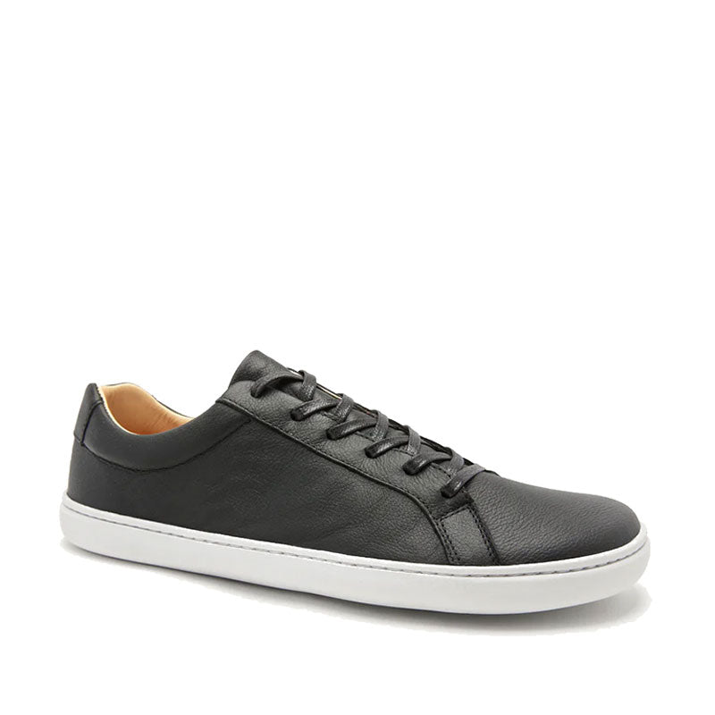 Origo Men's Everyday Leather Trainers - Black