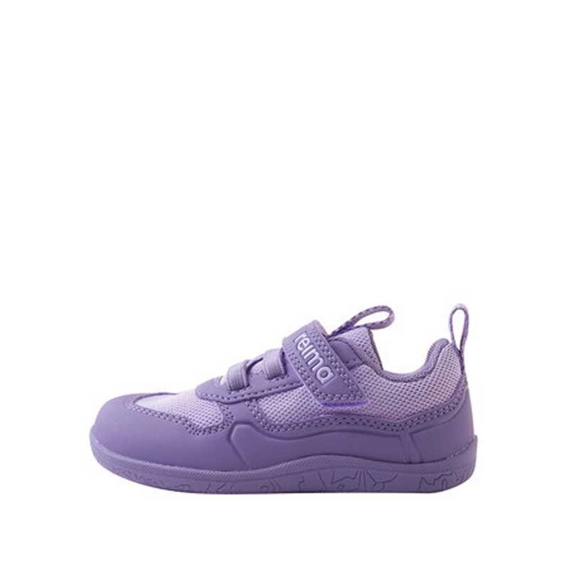 Reima Kids Trainer Telmin - Misty Violet, outer side view.