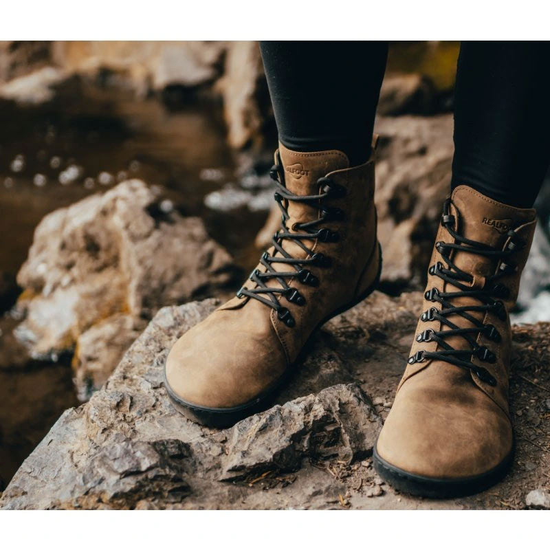 Realfoot Adults Boots Farmer Winter - Light Brown (2)