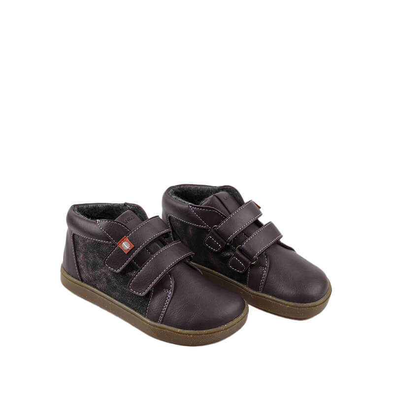 Tikki Lang.S Kids Vegan Boots Firefly - Grape (1)
