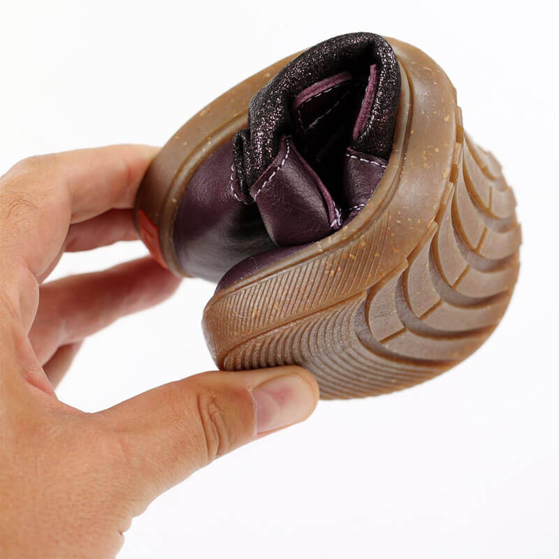 Tikki Lang.S Kids Vegan Boots Firefly - Grape (3)