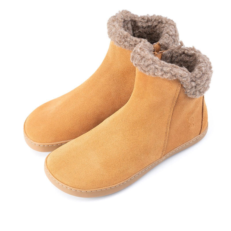 Shapen Fluffy Boots Brown (3)