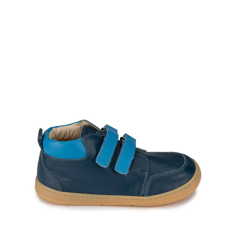 Zeazoo Kids Boot Fox - Navy Blue, outer side view.