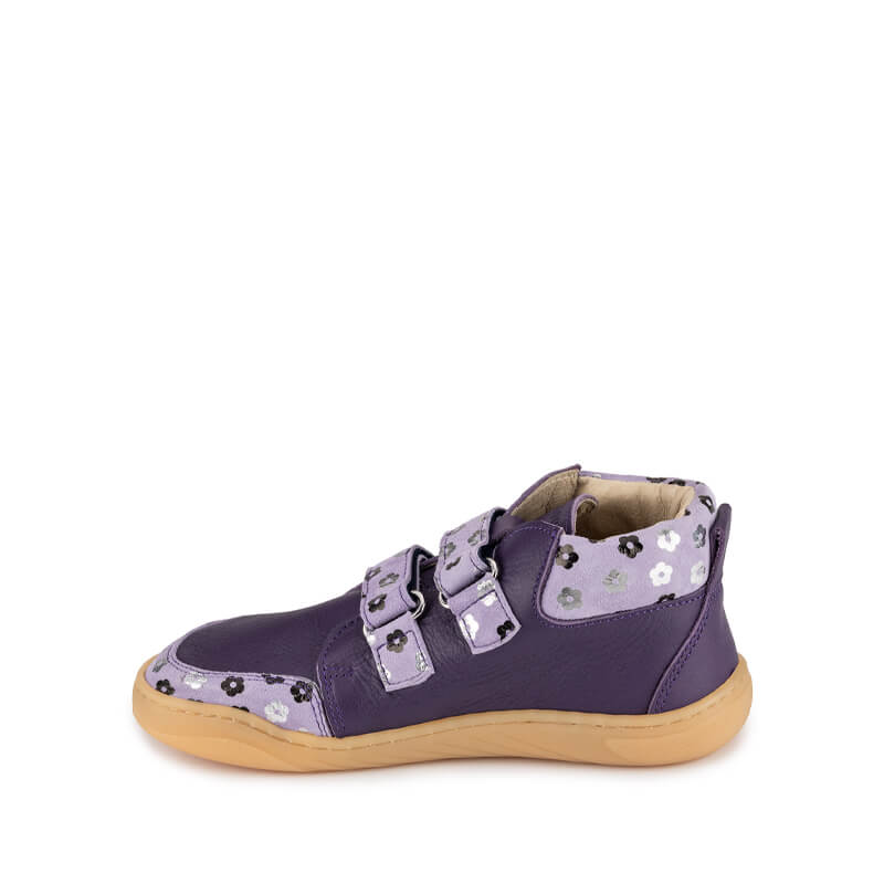 Zeazoo Kids Boots Fox - Purple Flowers