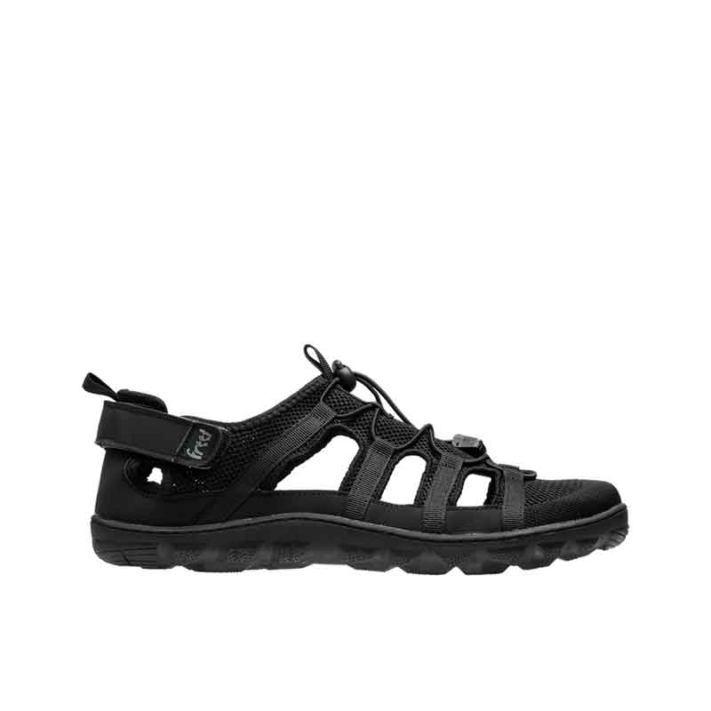 Freet Adults Sandal Zennor 2 - Black, outer side view.