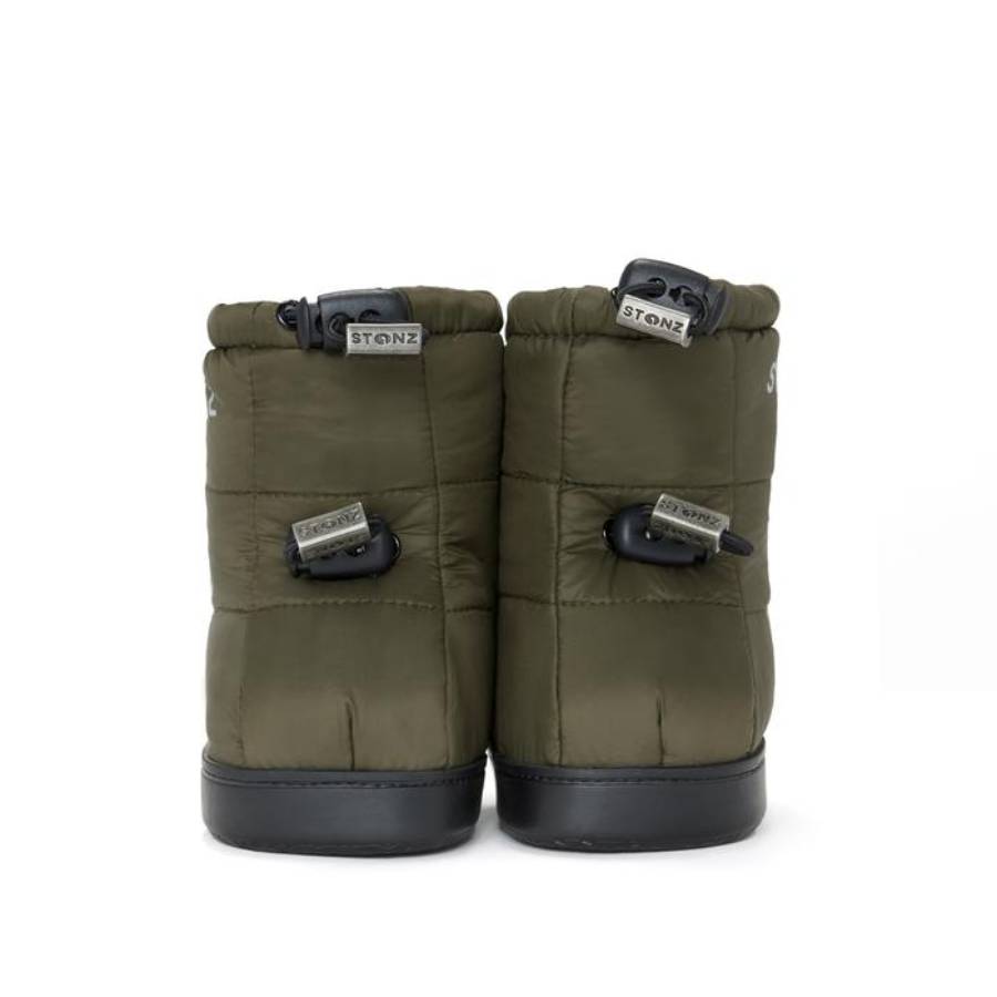 Stonz Puffer Booties - Pine