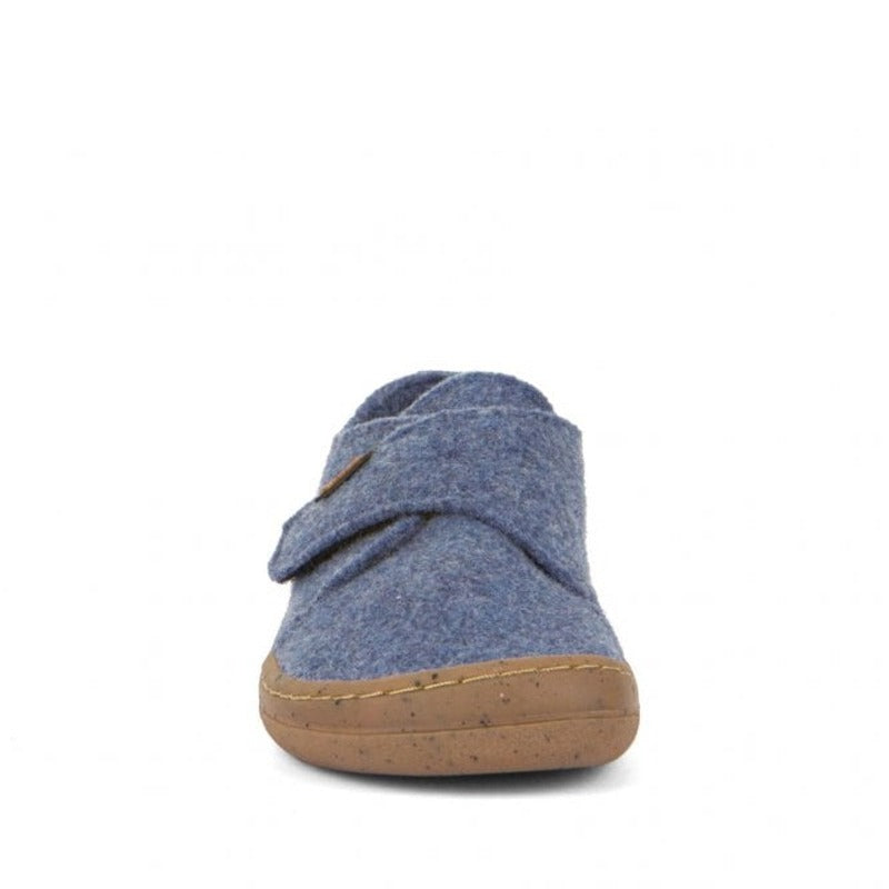 Froddo Barefoot Wool Slippers - Denim