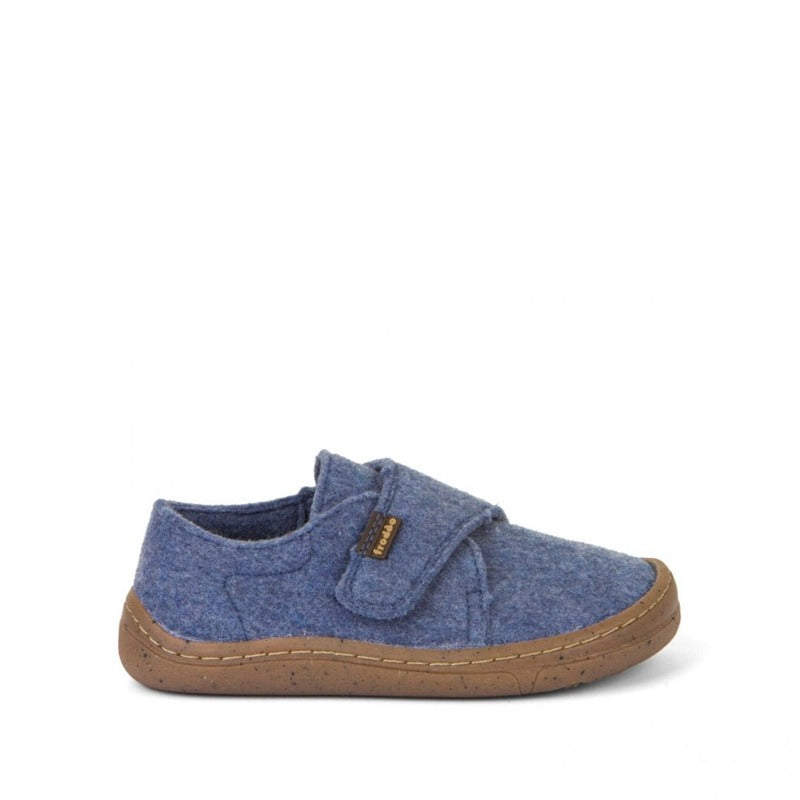Froddo Barefoot Wool Slippers - Denim