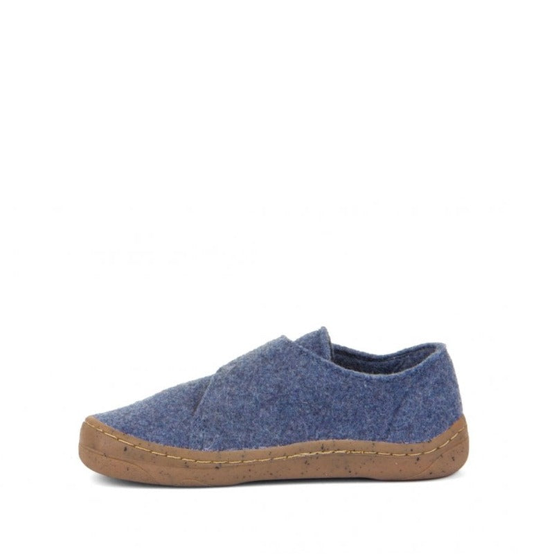 Froddo Barefoot Wool Slippers - Denim