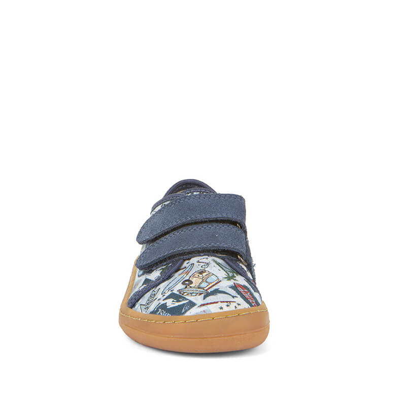 Froddo Barefoot Canvas Shoes - Light Blue Surf