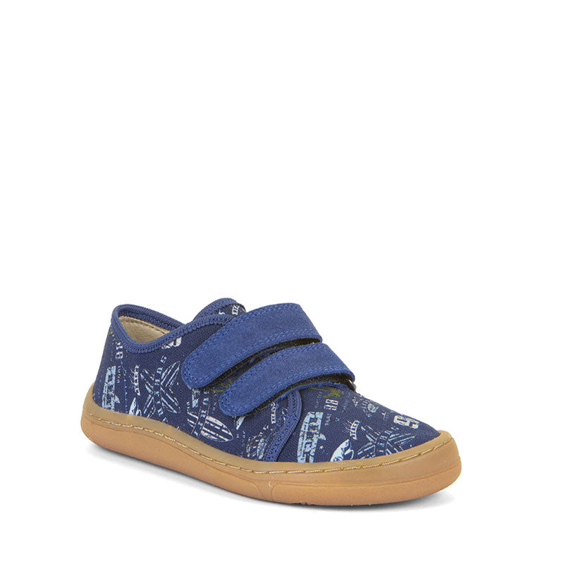 Froddo Barefoot Canvas Shoes - Blue Electric