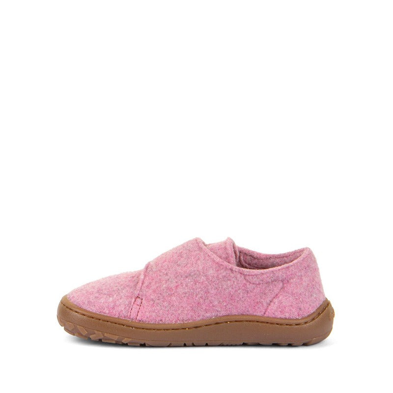 Froddo Kids Barefoot Wooly Slippers - Pink