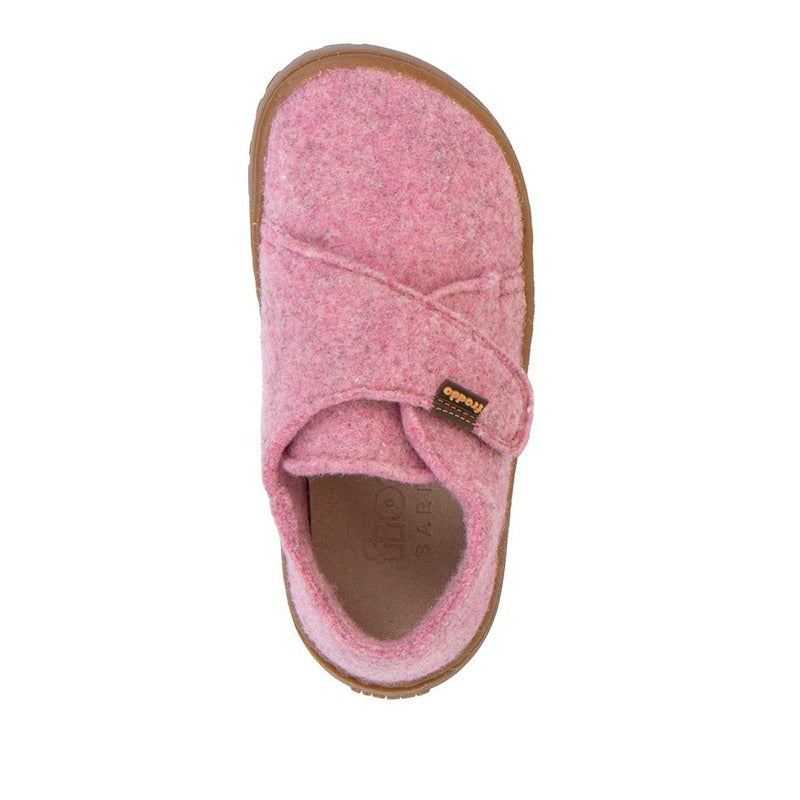 Froddo Kids Barefoot Wooly Slippers - Pink