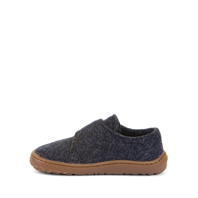 Froddo Kids Barefoot Wooly Slippers - Dark Blue