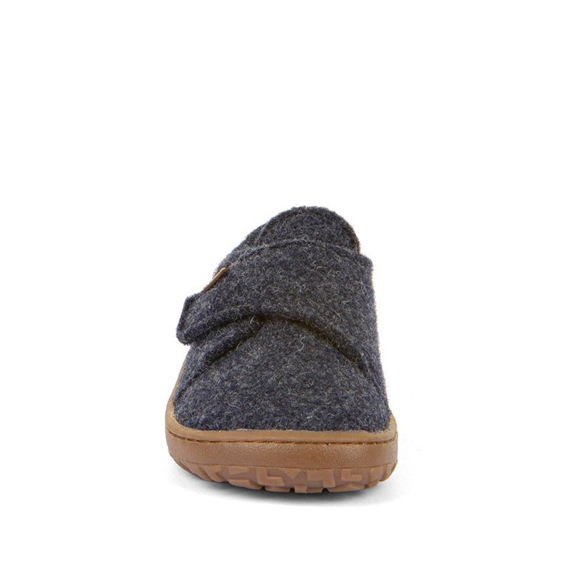 Froddo Kids Barefoot Wooly Slippers - Dark Blue