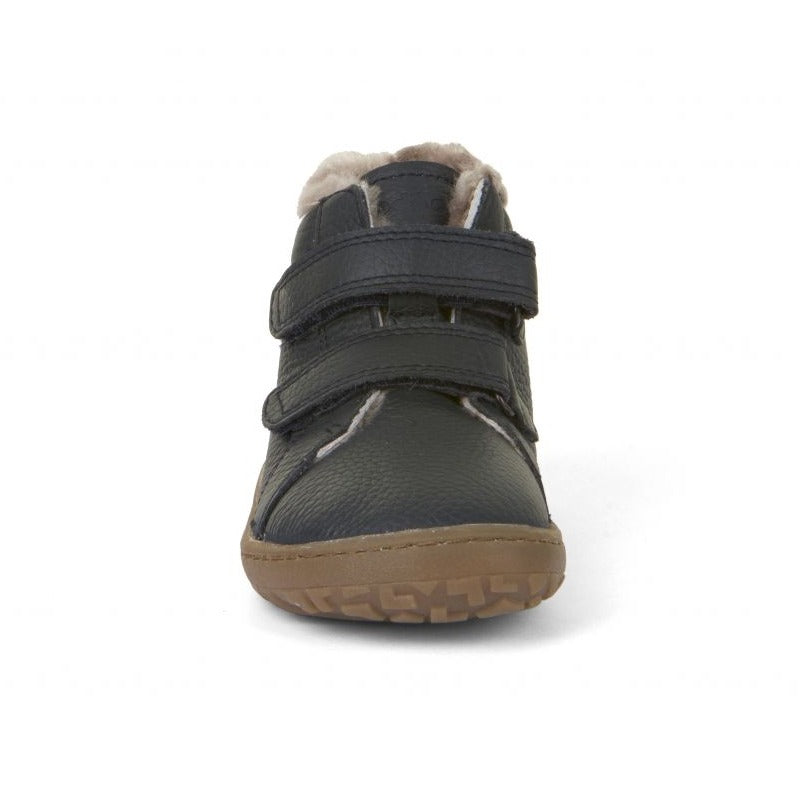 Froddo Kids Barefoot Winter Furry Boots - Dark Blue