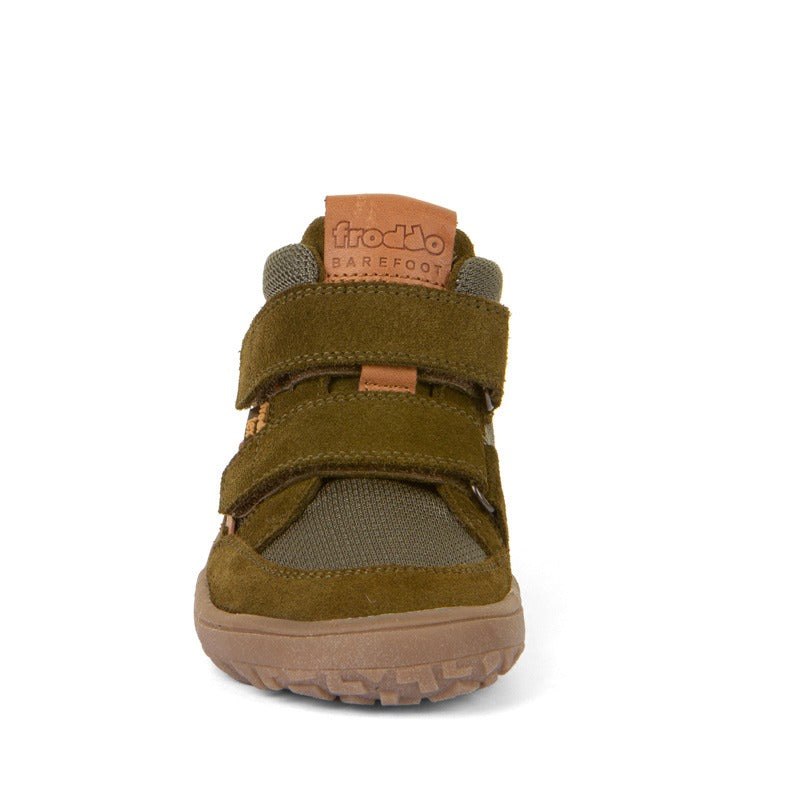 Froddo Kids Barefoot Tex Autumn Waterproof Boots - Olive