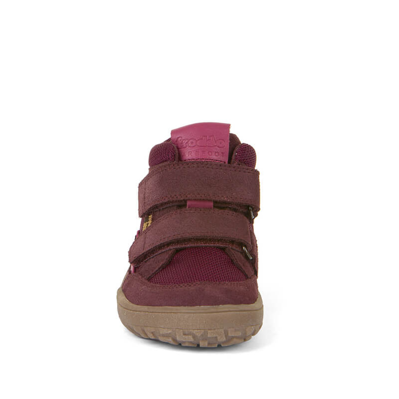 Froddo Kids Barefoot Tex Autumn Waterproof Boots - Bordeaux