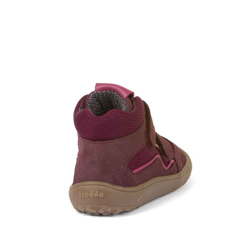 Froddo Kids Barefoot Tex Autumn Waterproof Boots - Bordeaux