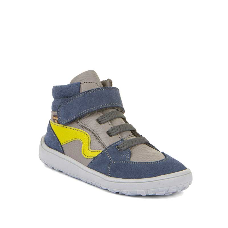Froddo Kids Barefoot Tex Go Waterproof Boots - Grey Blue