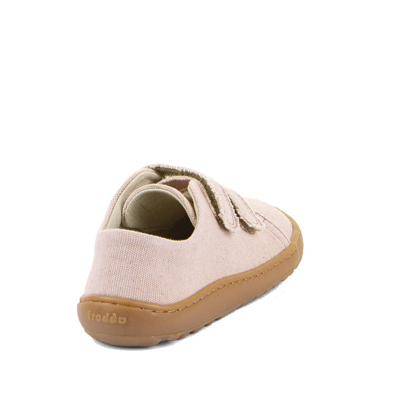 Froddo Botaniq Barefoot Canvas Trainers - Pink