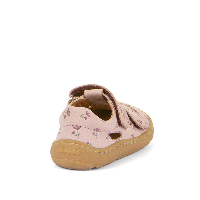 Froddo Barefoot Sandal Pink Flowers (1)
