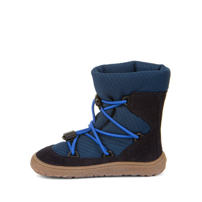 Froddo Kids Barefoot Tex Track Wool Waterproof Boots - Dark Blue