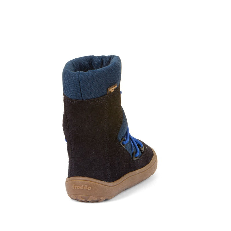 Froddo Kids Barefoot Tex Track Wool Waterproof Boots - Dark Blue