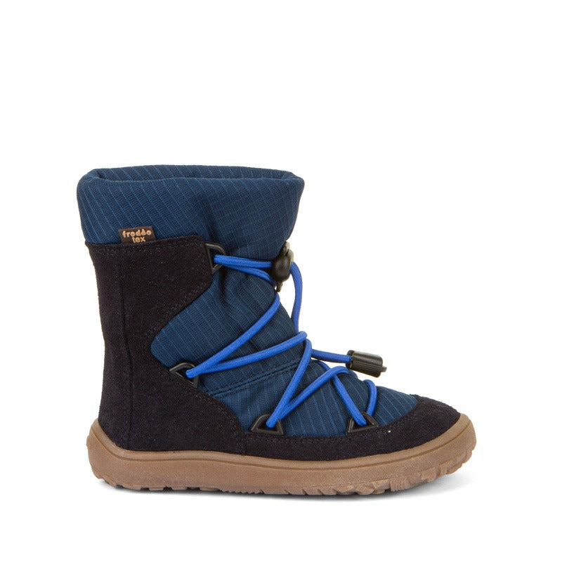 Froddo Kids Barefoot Tex Track Wool Waterproof Boots - Dark Blue