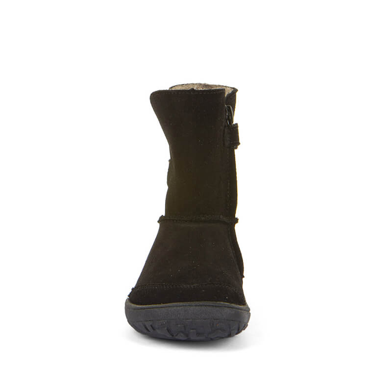 Froddo Kids Barefoot Tex Suede Waterproof Boots - Black (3)