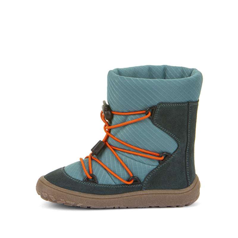 Froddo Kids Barefoot Tex Track Wool Waterproof Boots - Petroleum