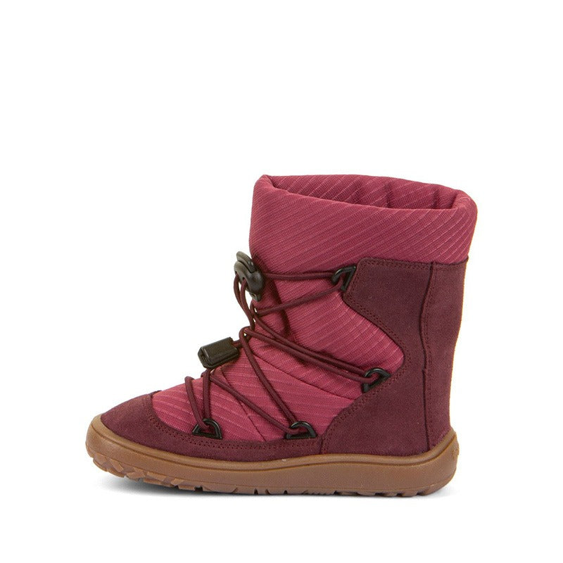 Froddo Kids Barefoot Tex Track Wool Waterproof Boots - Bordeaux