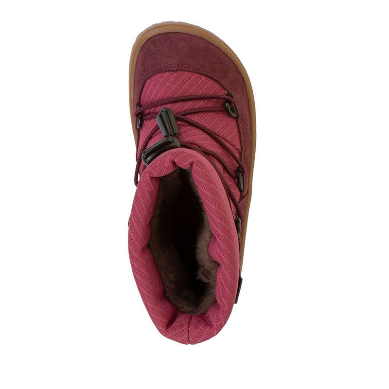 Froddo Kids Barefoot Tex Track Wool Waterproof Boots - Bordeaux
