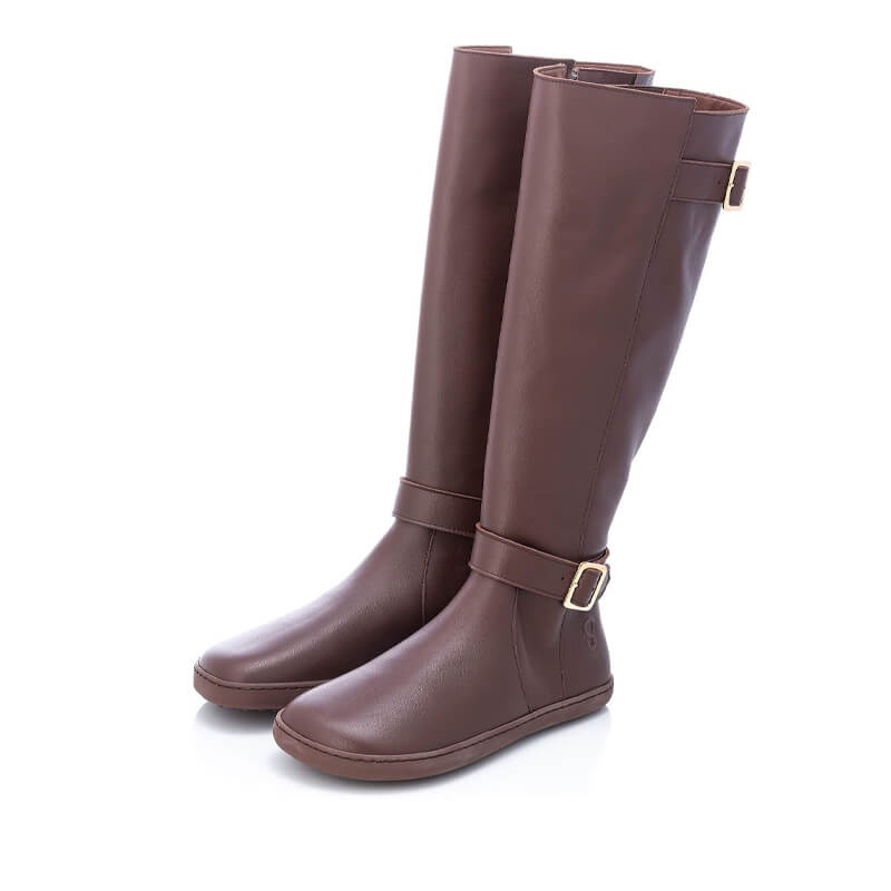 Shapen Women's Glam Knee-High Boots - Brown