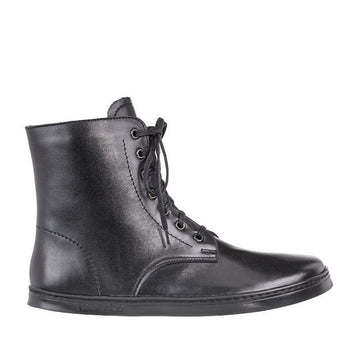 Peerko Adults Boot Go - Black, outer side view.