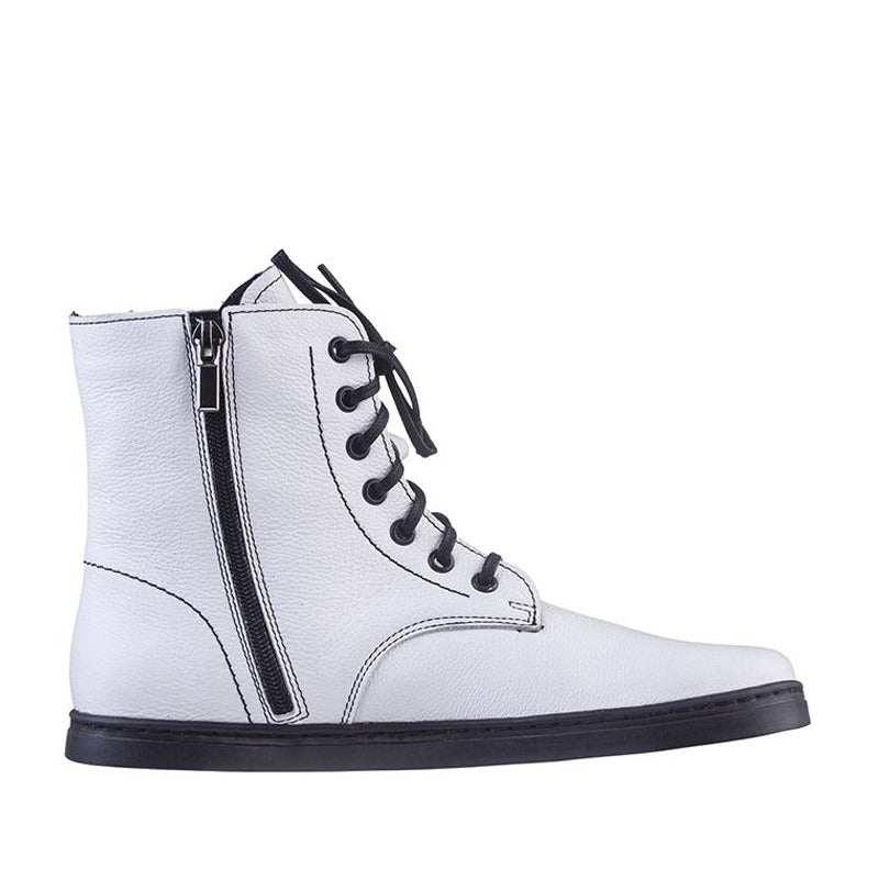 Peerko Adults Boot Go - White, inner side view.