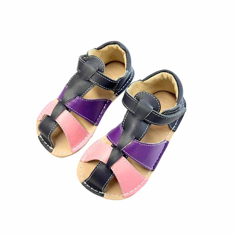 Zeazoo Kids Sandals Goby - Grey/Pink/Purple